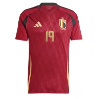 Maglia Calcio Belgio Johan Bakayoko #19 Prima Divisa Europei 2024 Manica Corta